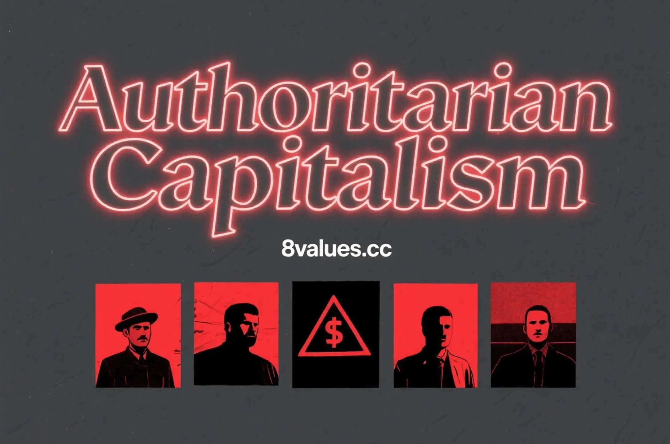 Authoritarian Capitalism | 8values Interpretation of ideological ideology of political tests