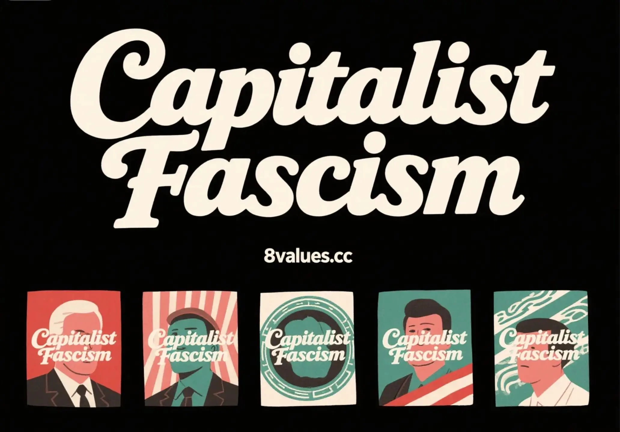 Capitalist Fascism | 8values Interpretation of ideological ideology of political tests