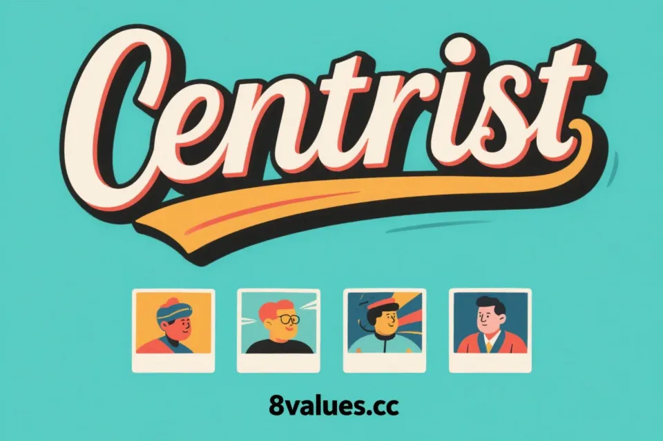 Centrist | 8values Interpretation of ideological ideology of political test