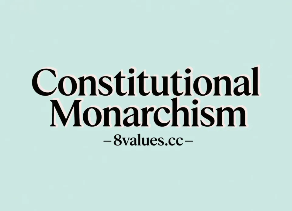 Конституционный монархизм: сосуществование монархии и демократии в конституционных рамках.