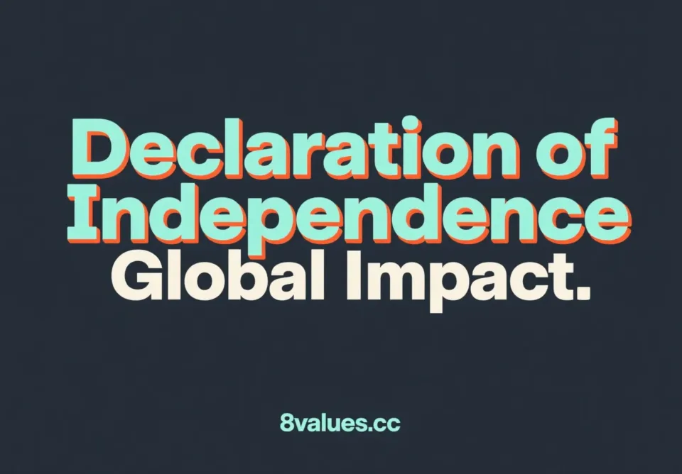 獨立宣言（Declaration of Independence）的全球迴響：啟迪法國大革命與國際獨立浪潮