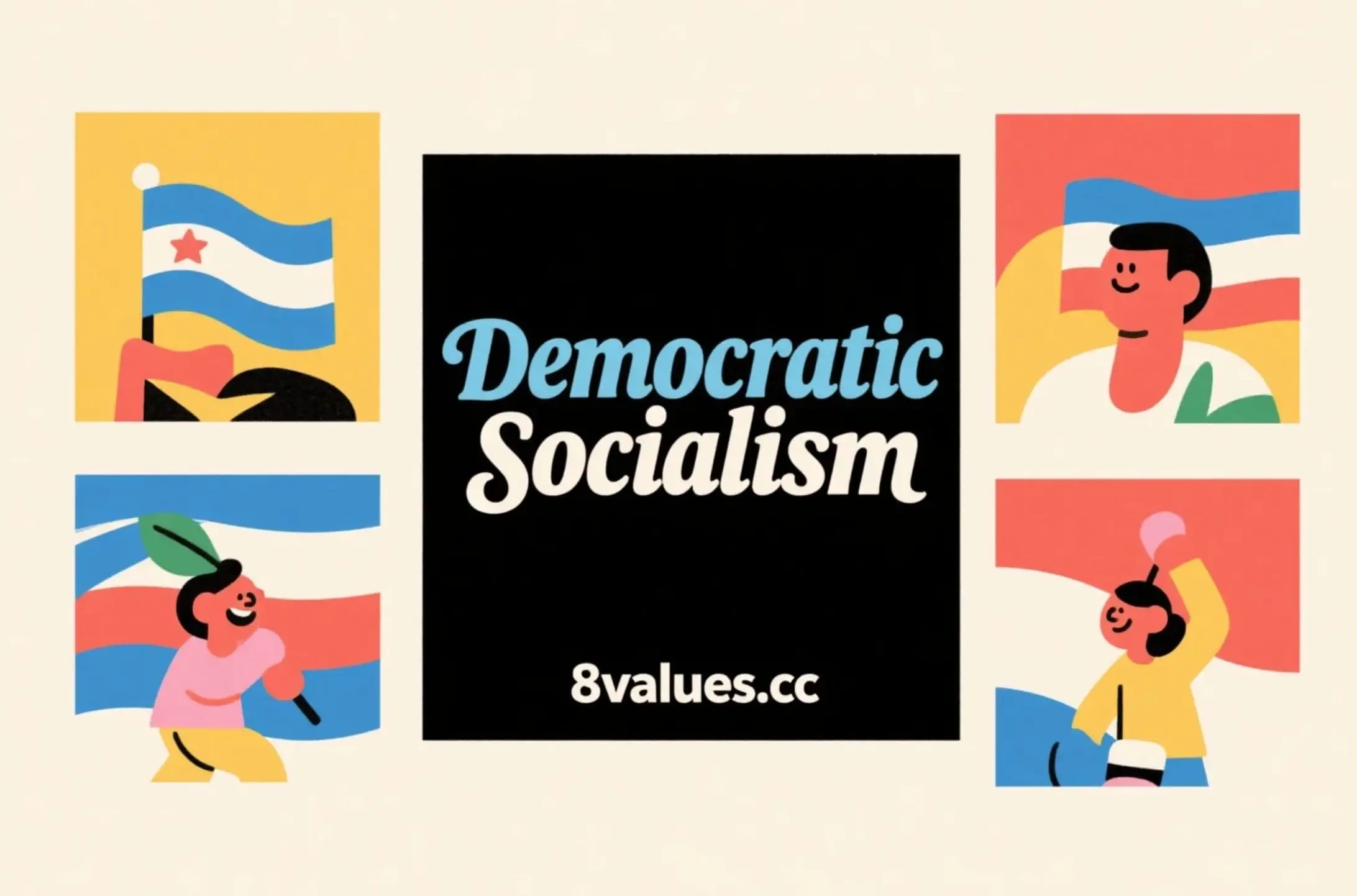 Democratic Socialism | 8values Interpretation of ideological ideology in political tests