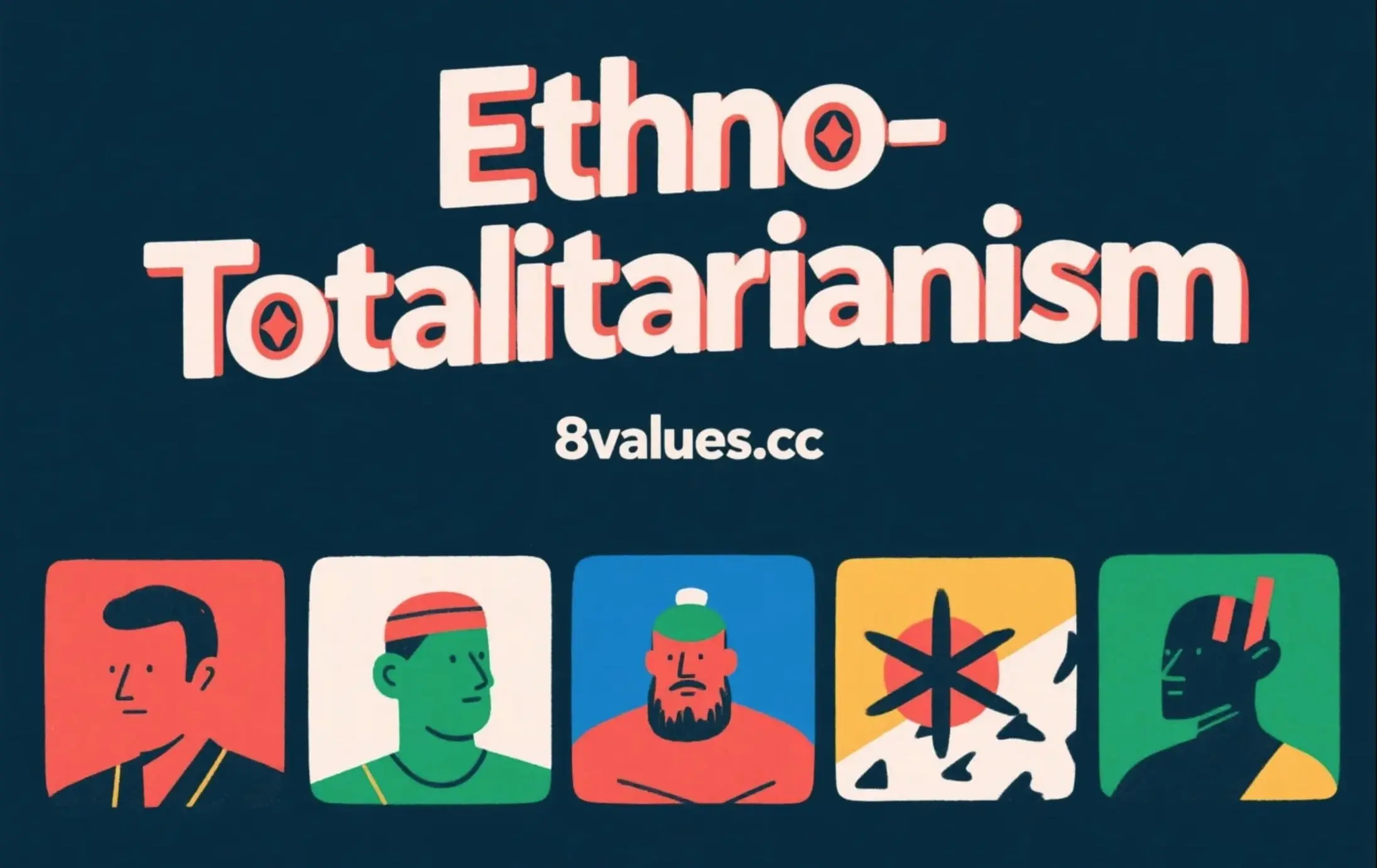 Ethno-Totalitarisme | 8 Values Interprétation de l'idéologie idéologique dans les tests politiques