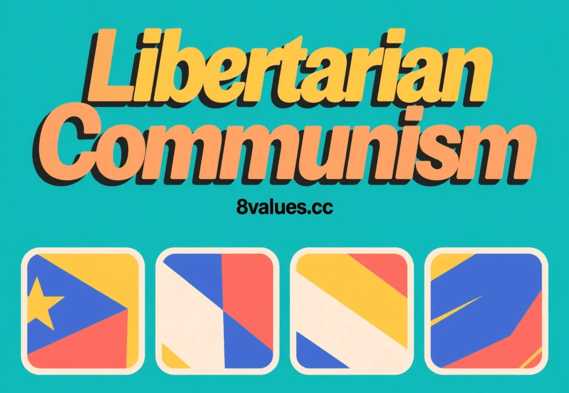 Libertarian Communism | 8values Interpretation of ideological ideology in political tests