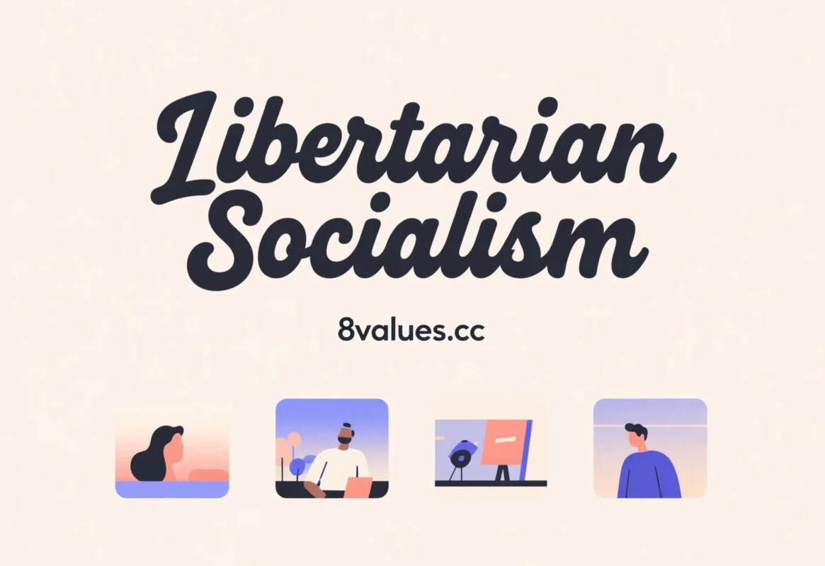 Libertarian Socialism | 8values Interpretation of ideological ideology in political tests