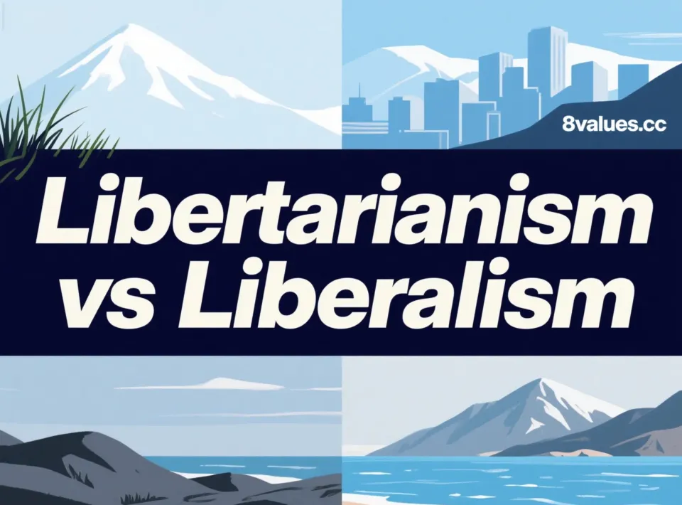 Libertarianism and Liberalism: The core differences between the two major political ideologies