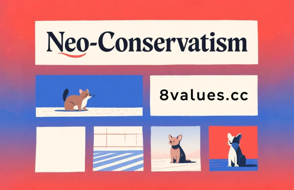 Neo-Conservatism | 8 ค่าตีความของอุดมการณ์อุดมการณ์ในการทดสอบทางการเมือง