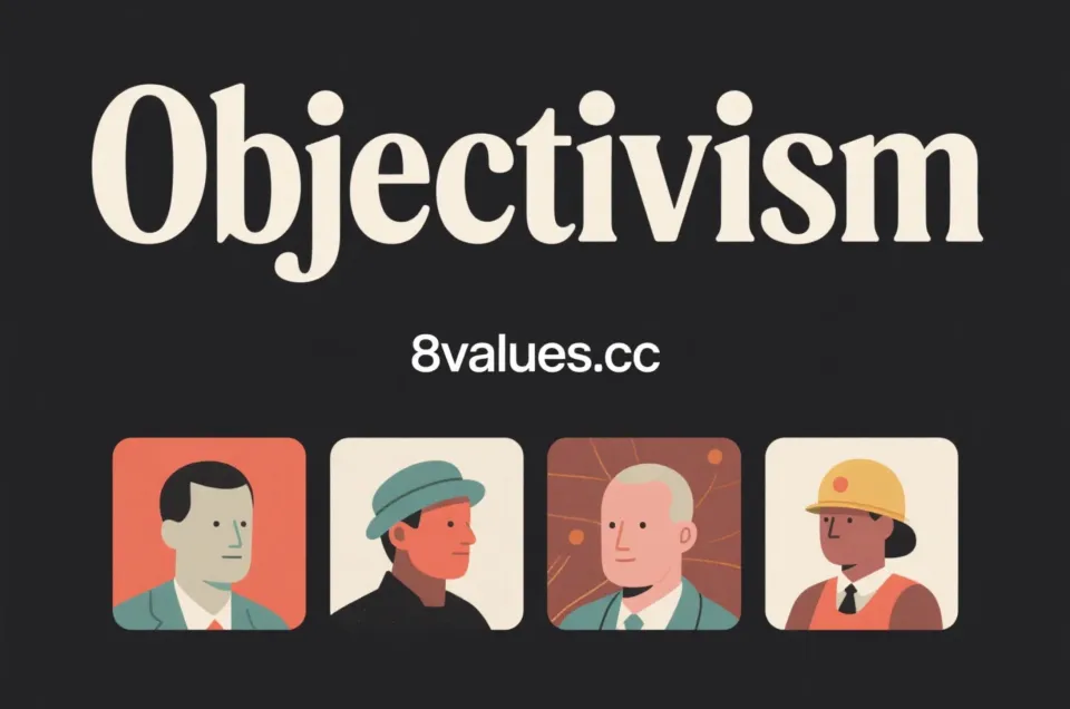 Objectivism | 8values Interpretation of ideological ideology of political test