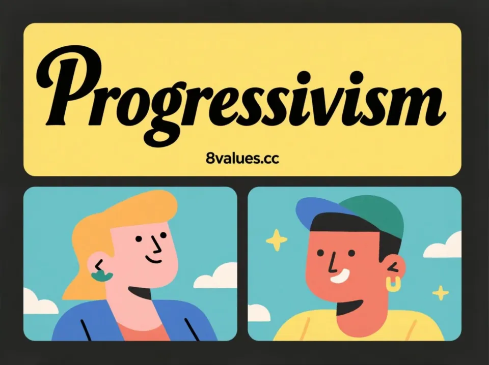 Progressivism | 8values Interpretation of ideological ideology of political tests