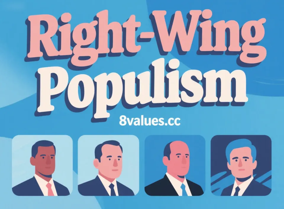 Right-Wing Populism | 8values Interpretation of ideological ideology in political tests