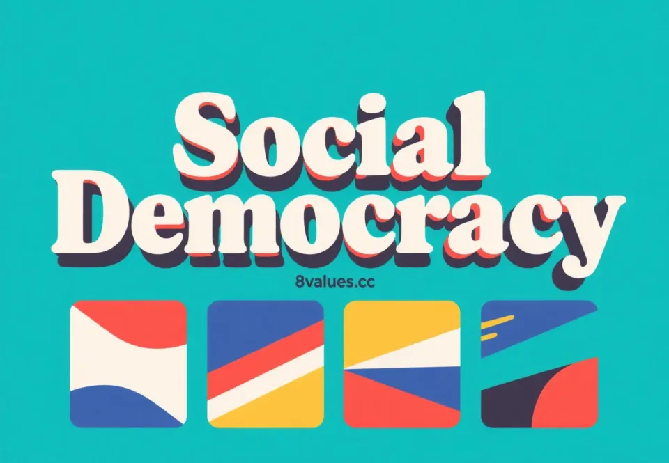 Social Democracy | 8values Interpretation of ideological ideology of political tests