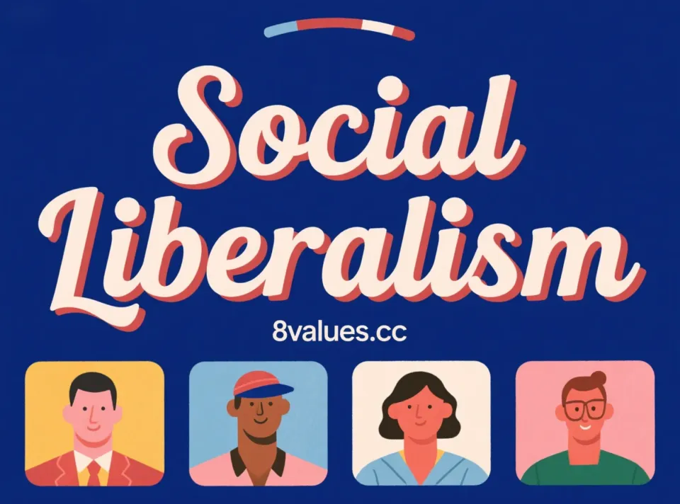 社会自由主义（Social Liberalism）| 8values 政治测试意识形态解读