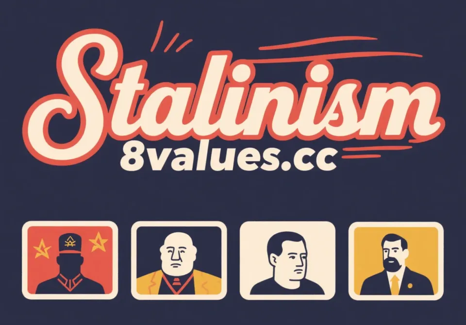 Stalinismo | 8 Value Interpretazione dell'ideologia ideologica nei test politici