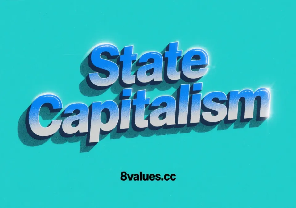 State Capitalism | 8values Interpretation of ideological ideology of political tests