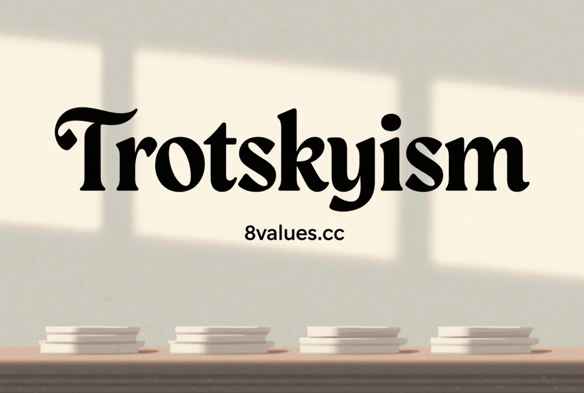 Trotskyism | 8 ค่าตีความของอุดมการณ์อุดมการณ์ในการทดสอบทางการเมือง